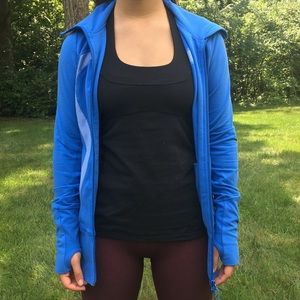 Lululemon In Stride Porcelain Blue Jacket